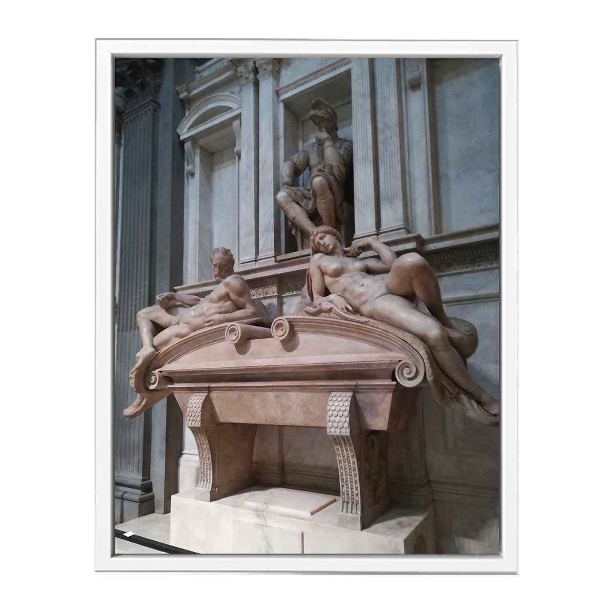 Tomb of Lorenzo de' Medici: Dawn By Michelangelo Buonarroti
