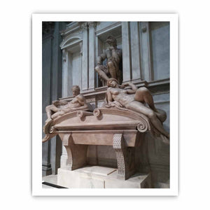Tomb of Lorenzo de' Medici: Dawn By Michelangelo Buonarroti