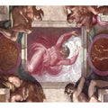 Separation of Light from Darkness (with ignudi and medallions) 1511