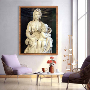 Madonna and Child' By Michelangelo Buonarroti