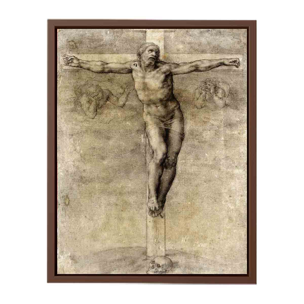 Christ On The Cross by MICHELANGELO BUONARROTI