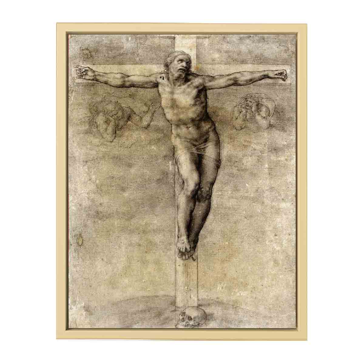 Christ On The Cross by MICHELANGELO BUONARROTI