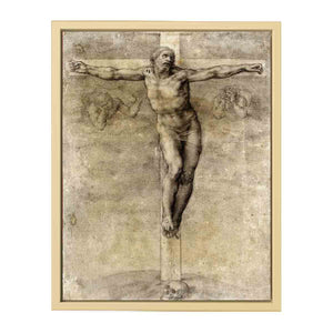Christ On The Cross by MICHELANGELO BUONARROTI