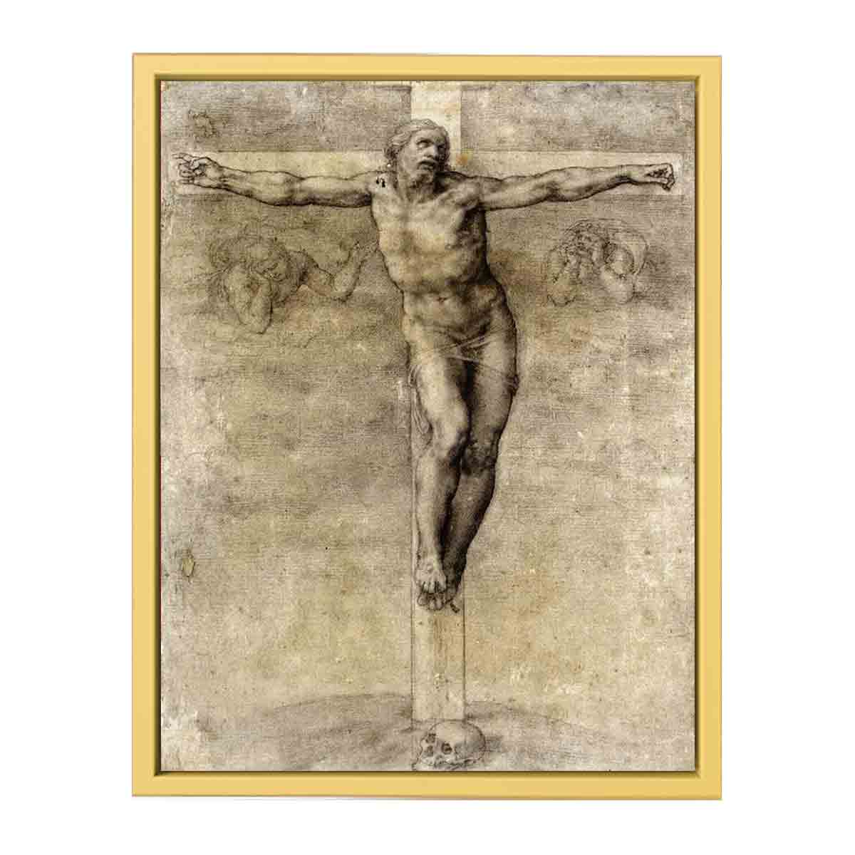 Christ On The Cross by MICHELANGELO BUONARROTI