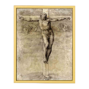 Christ On The Cross by MICHELANGELO BUONARROTI