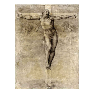 Christ On The Cross by MICHELANGELO BUONARROTI