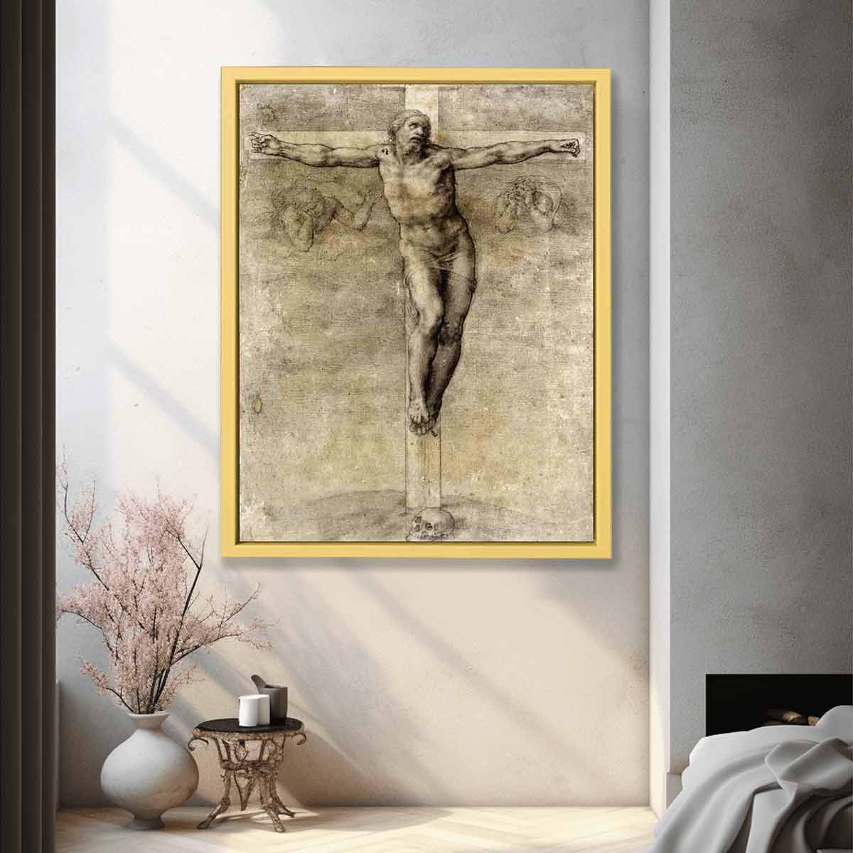 Christ On The Cross by MICHELANGELO BUONARROTI