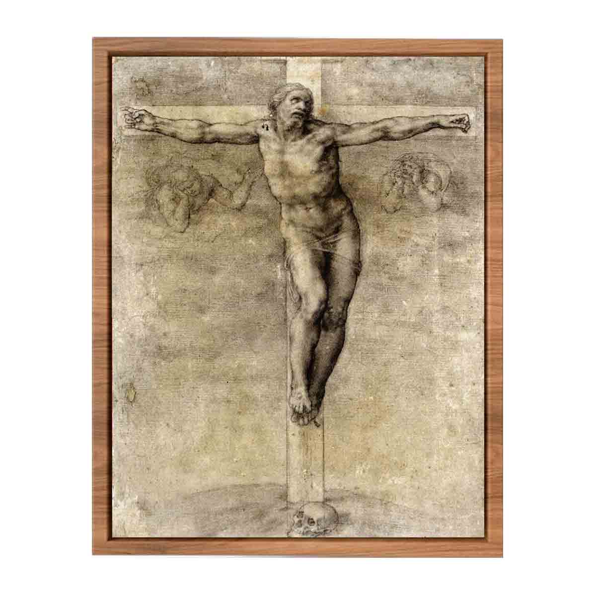 Christ On The Cross by MICHELANGELO BUONARROTI