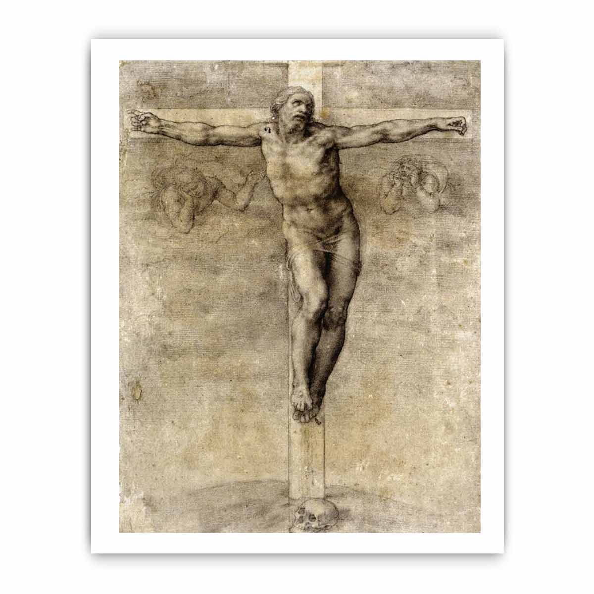 Christ On The Cross by MICHELANGELO BUONARROTI