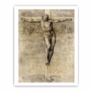 Christ On The Cross by MICHELANGELO BUONARROTI