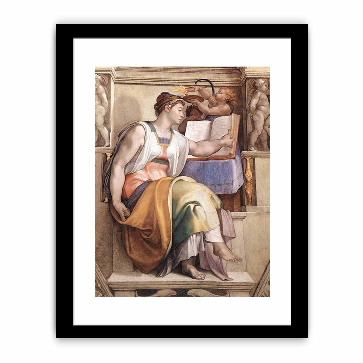 The Erythraean Sibyl By Michelangelo Buonarroti
