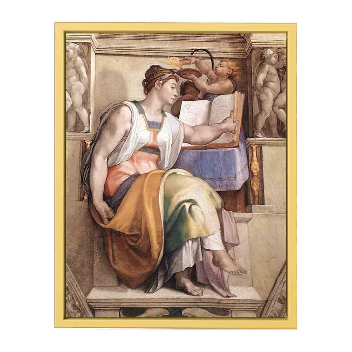 The Erythraean Sibyl By Michelangelo Buonarroti