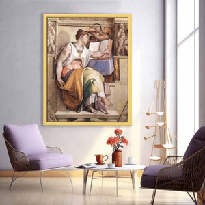 The Erythraean Sibyl By Michelangelo Buonarroti