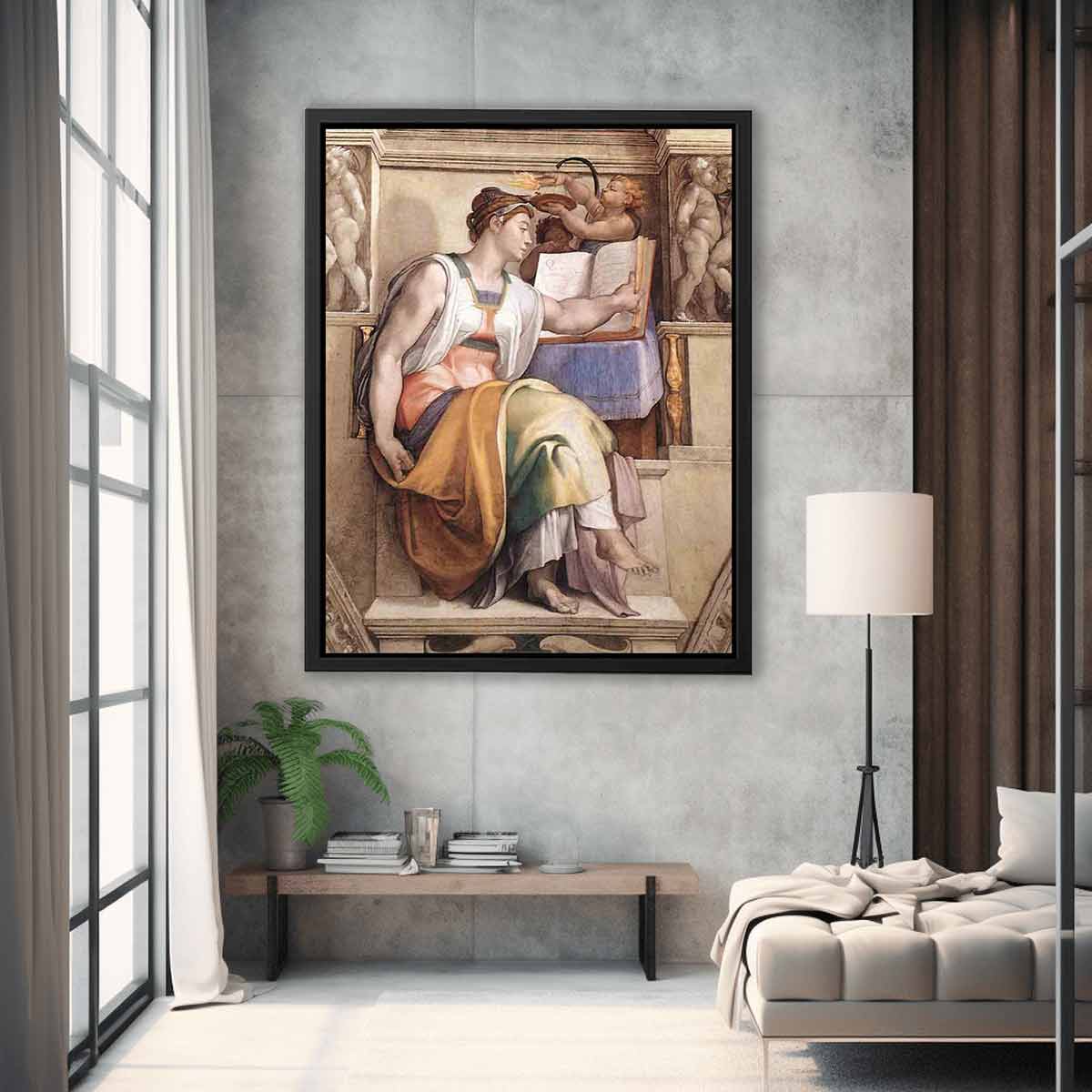 The Erythraean Sibyl By Michelangelo Buonarroti