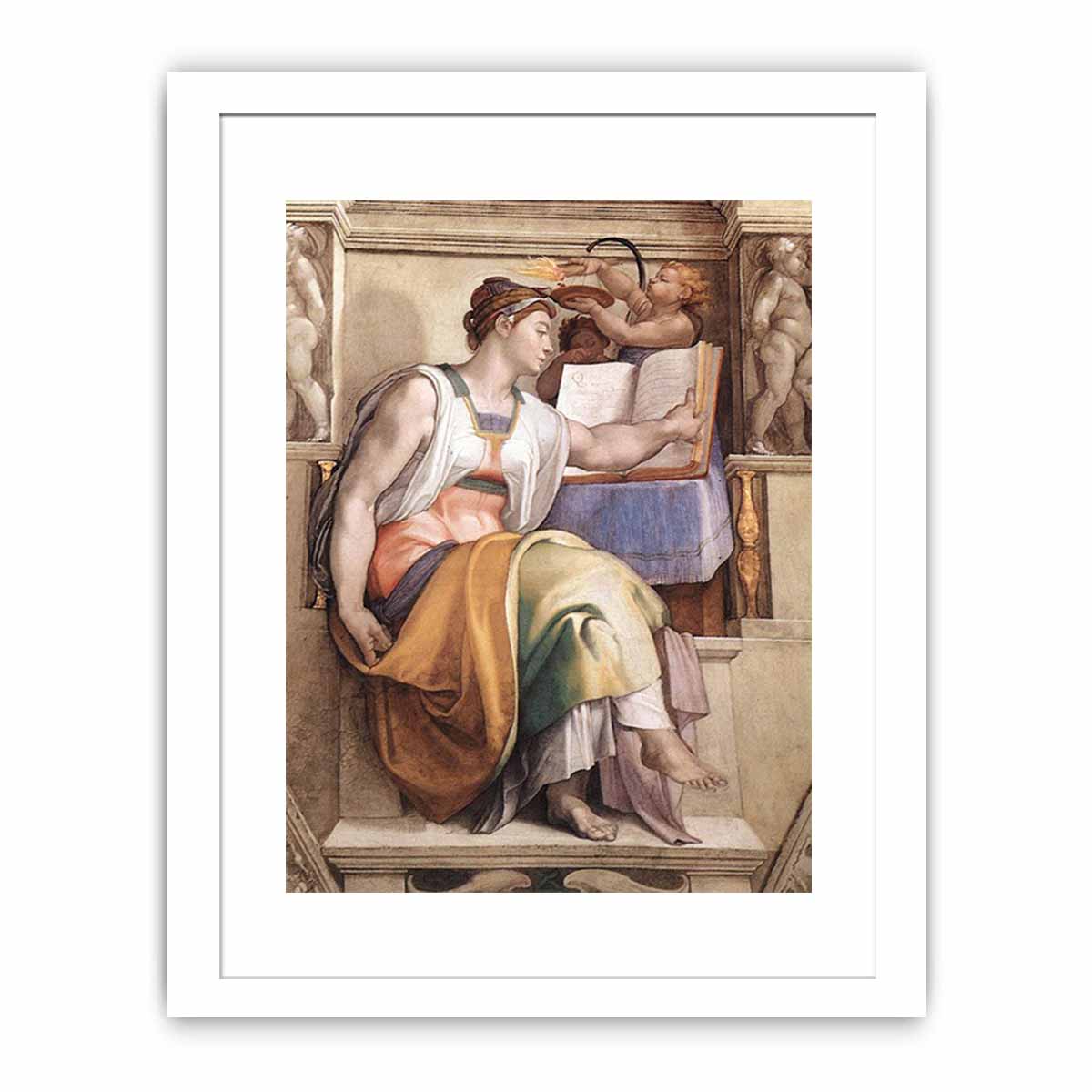 The Erythraean Sibyl By Michelangelo Buonarroti