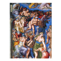 The Last Judgment (detail) By Michelangelo Buonarroti