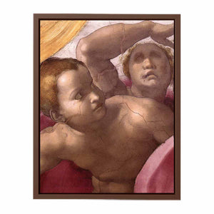 Creation of the Sun, Moon, and Plants (detail) By Michelangelo Buonarroti