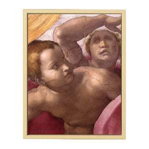Creation of the Sun, Moon, and Plants (detail) By Michelangelo Buonarroti
