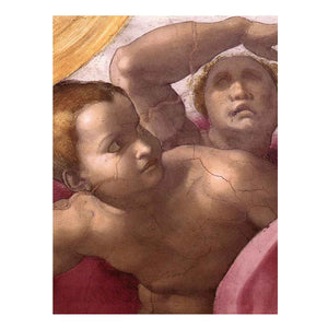 Creation of the Sun, Moon, and Plants (detail) By Michelangelo Buonarroti