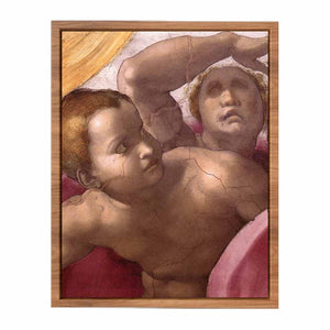 Creation of the Sun, Moon, and Plants (detail) By Michelangelo Buonarroti