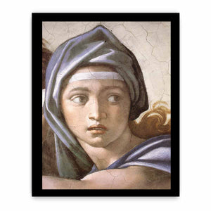 The Delphic Sibyl (detail) By Michelangelo Buonarroti