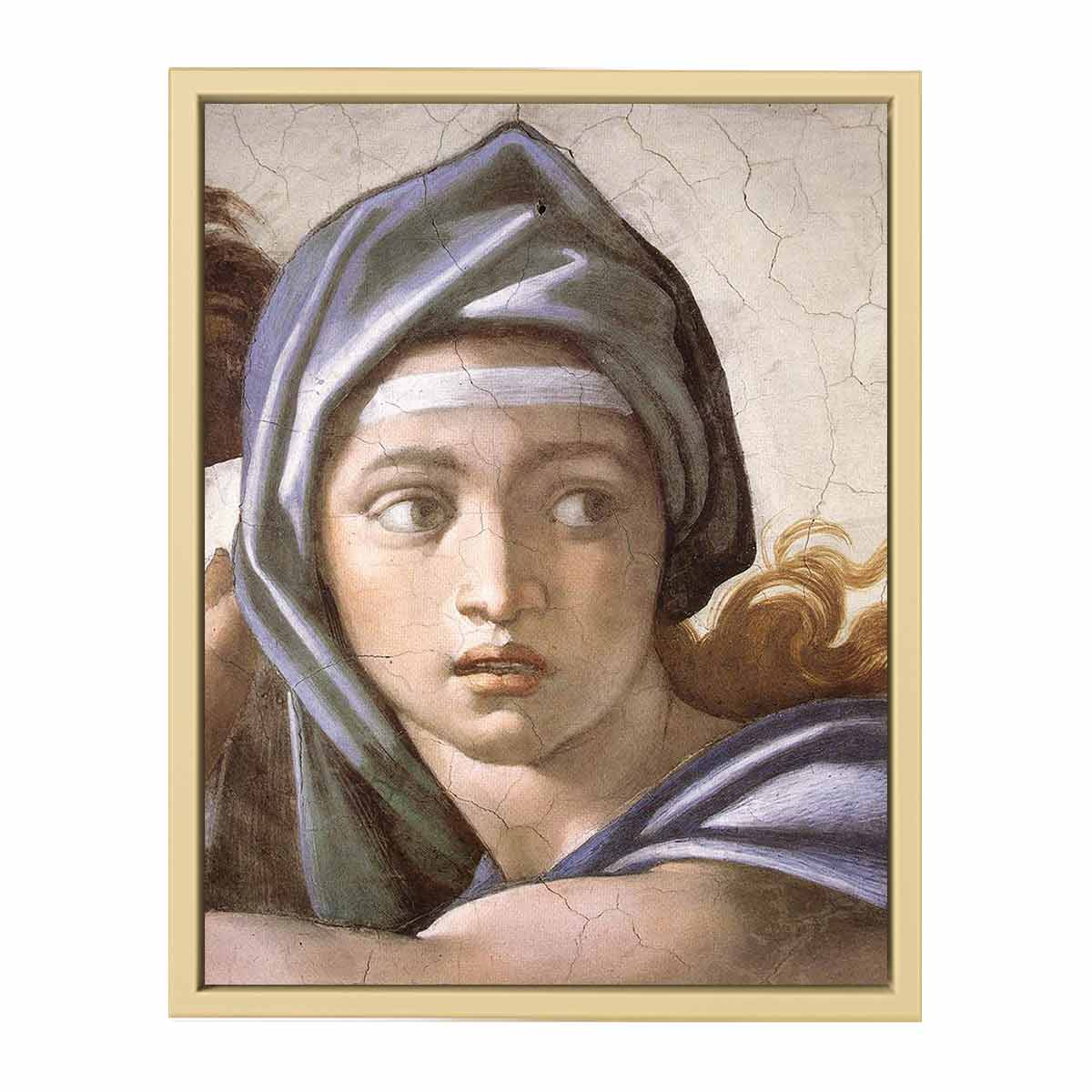 The Delphic Sibyl (detail) By Michelangelo Buonarroti