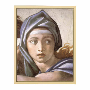 The Delphic Sibyl (detail) By Michelangelo Buonarroti