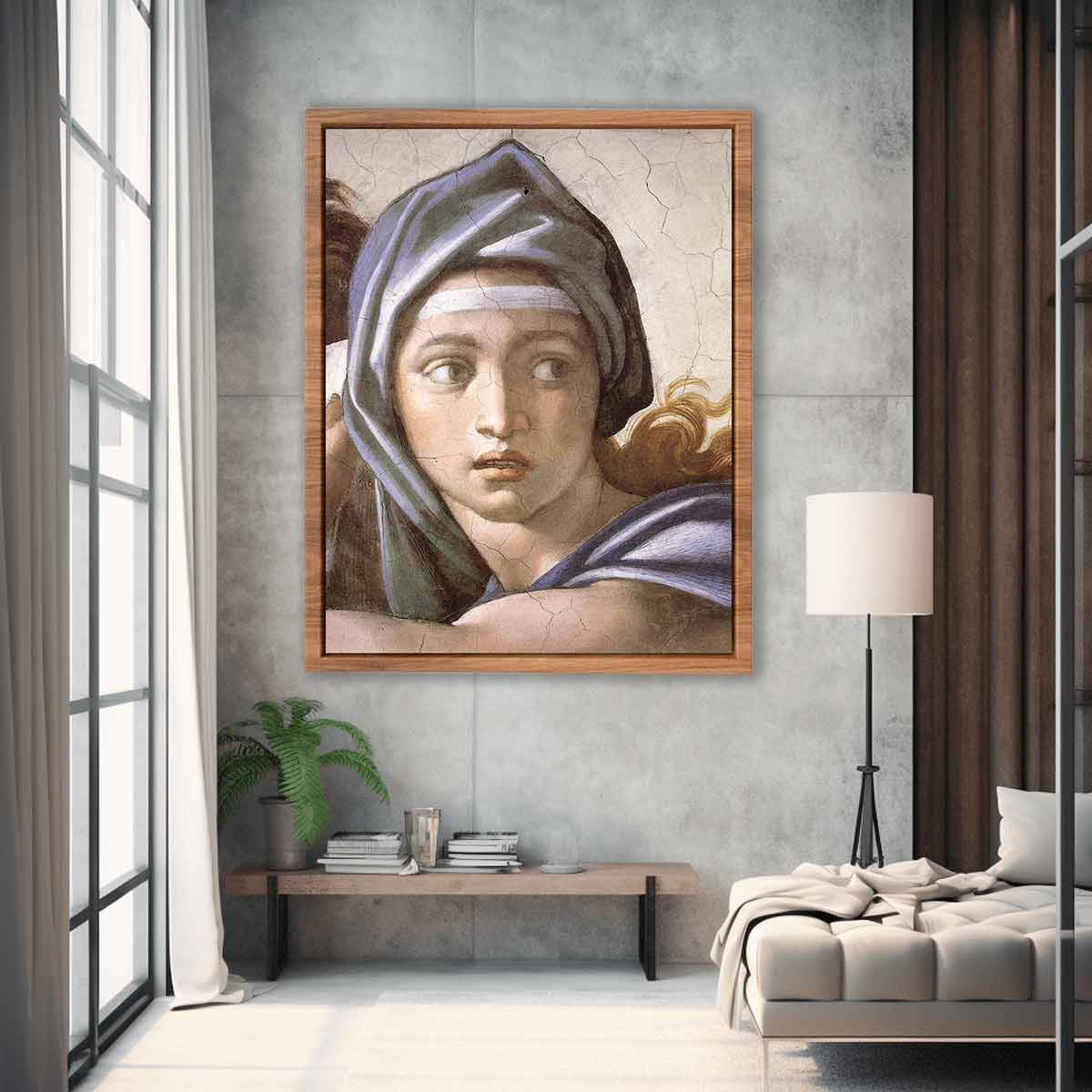 The Delphic Sibyl (detail) By Michelangelo Buonarroti