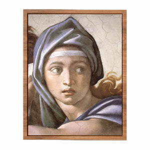 The Delphic Sibyl (detail) By Michelangelo Buonarroti