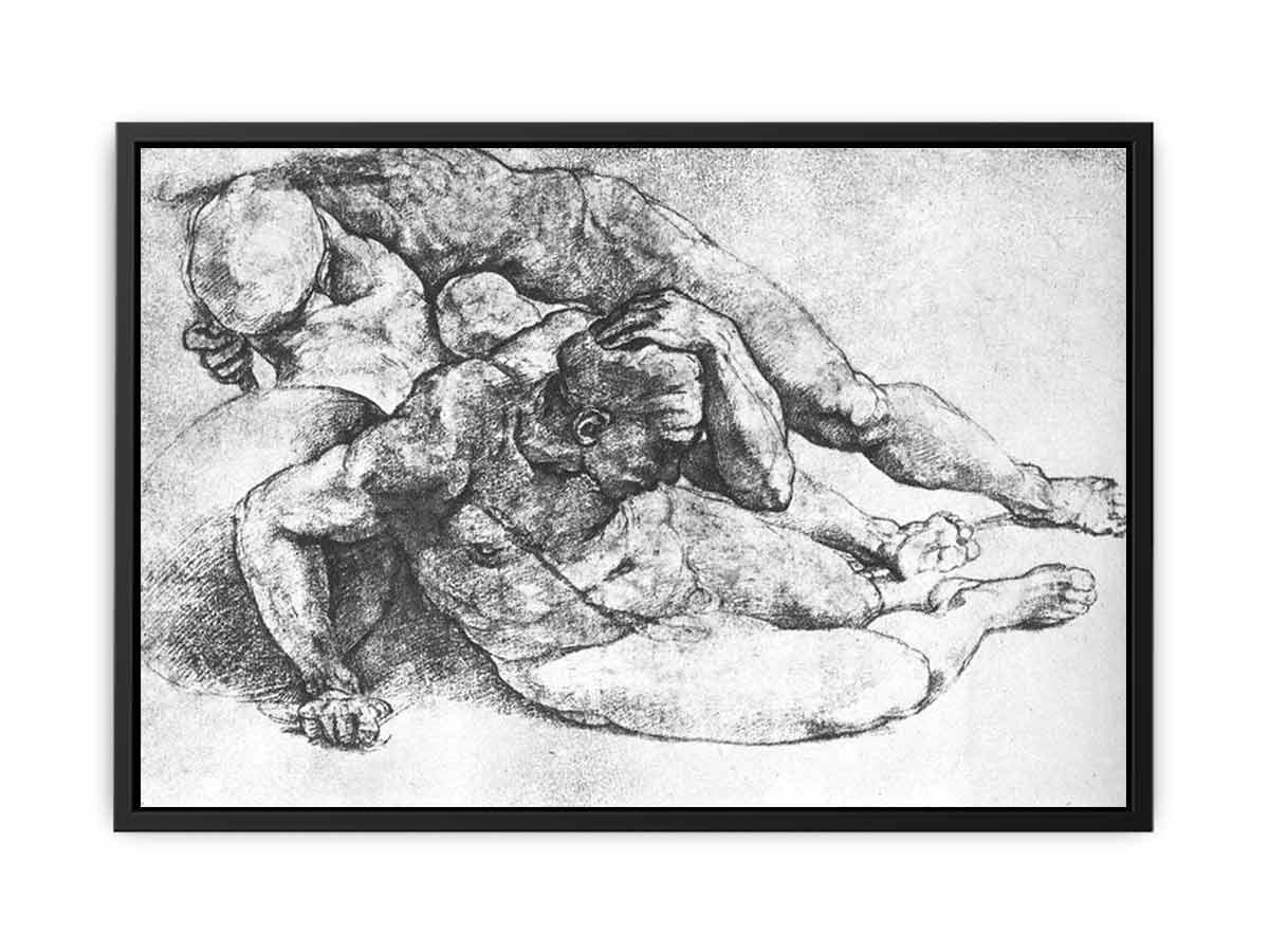 Male Figures By Michelangelo Buonarroti