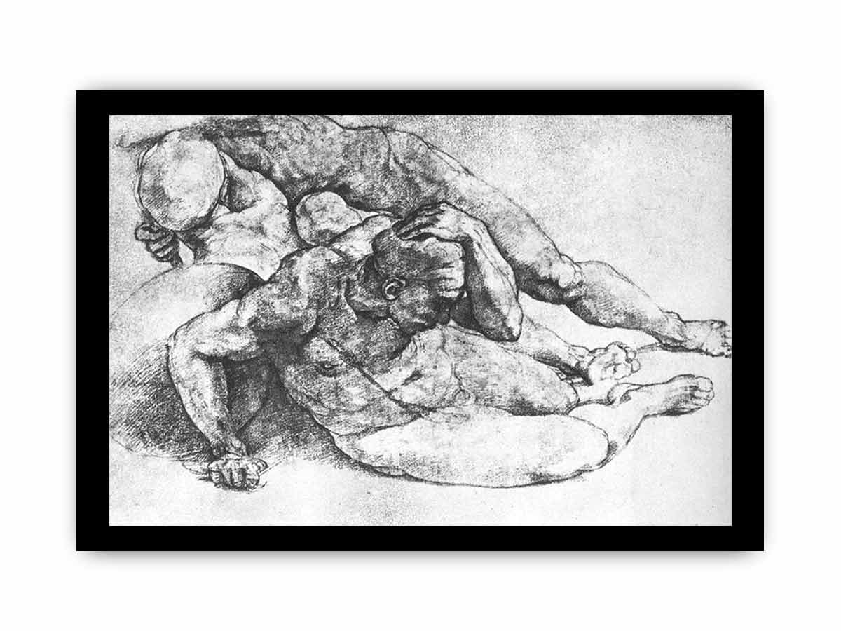 Male Figures By Michelangelo Buonarroti