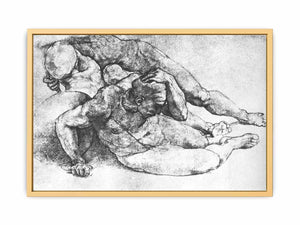Male Figures By Michelangelo Buonarroti