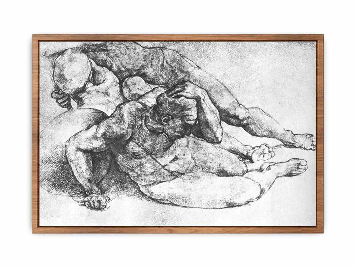 Male Figures By Michelangelo Buonarroti