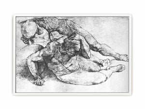Male Figures By Michelangelo Buonarroti