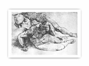 Male Figures By Michelangelo Buonarroti