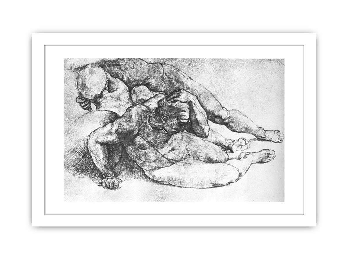 Male Figures By Michelangelo Buonarroti