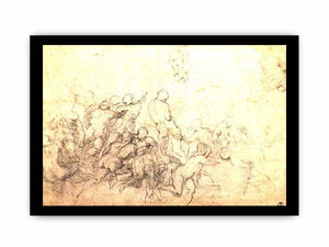 Study for the Battle of CascinaThe Resurrection By Michelangelo Buonarroti