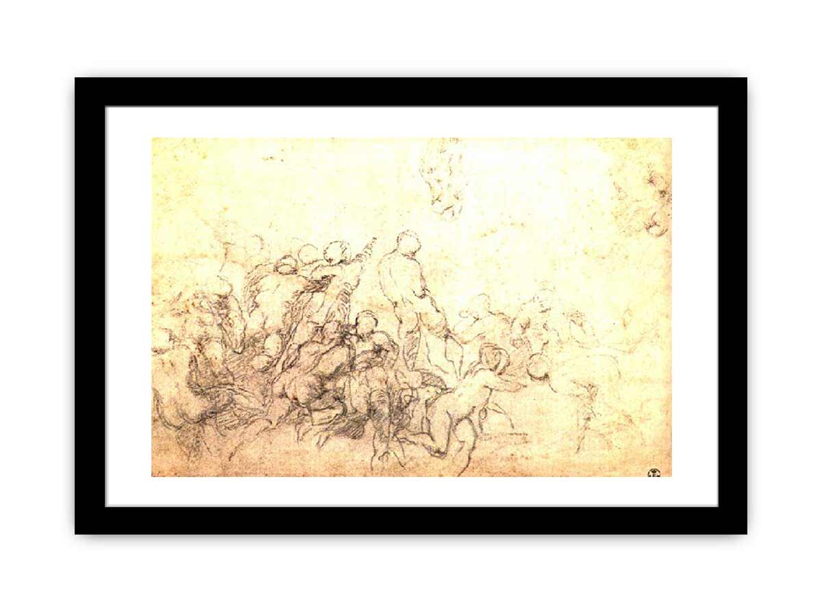 Study for the Battle of CascinaThe Resurrection By Michelangelo Buonarroti