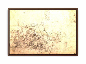 Study for the Battle of CascinaThe Resurrection By Michelangelo Buonarroti