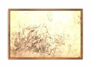 Study for the Battle of CascinaThe Resurrection By Michelangelo Buonarroti