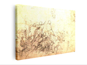 Study for the Battle of CascinaThe Resurrection By Michelangelo Buonarroti