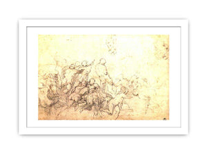 Study for the Battle of CascinaThe Resurrection By Michelangelo Buonarroti
