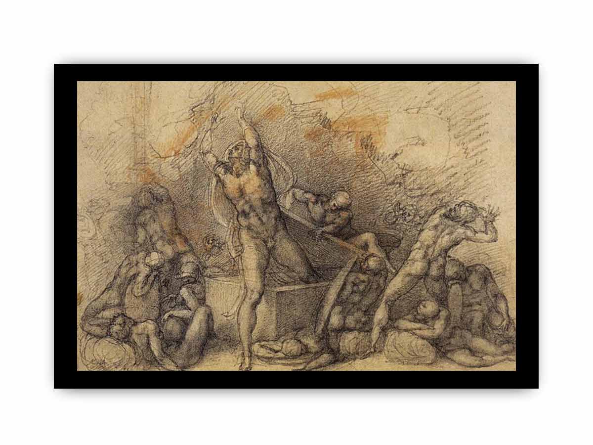 The Resurrection By Michelangelo Buonarroti