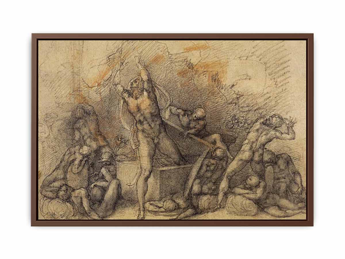 The Resurrection By Michelangelo Buonarroti