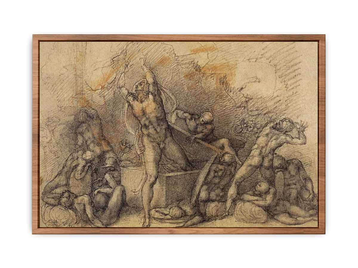 The Resurrection By Michelangelo Buonarroti