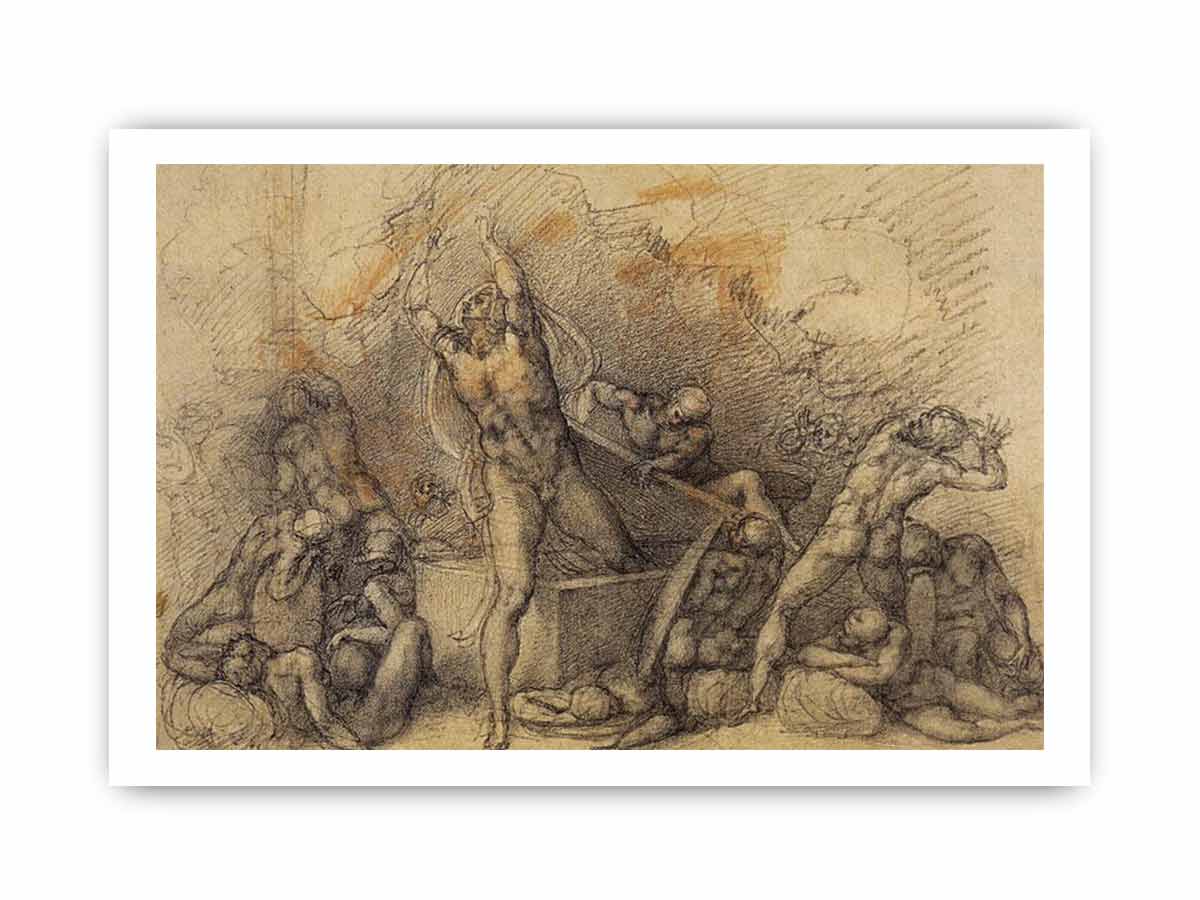 The Resurrection By Michelangelo Buonarroti