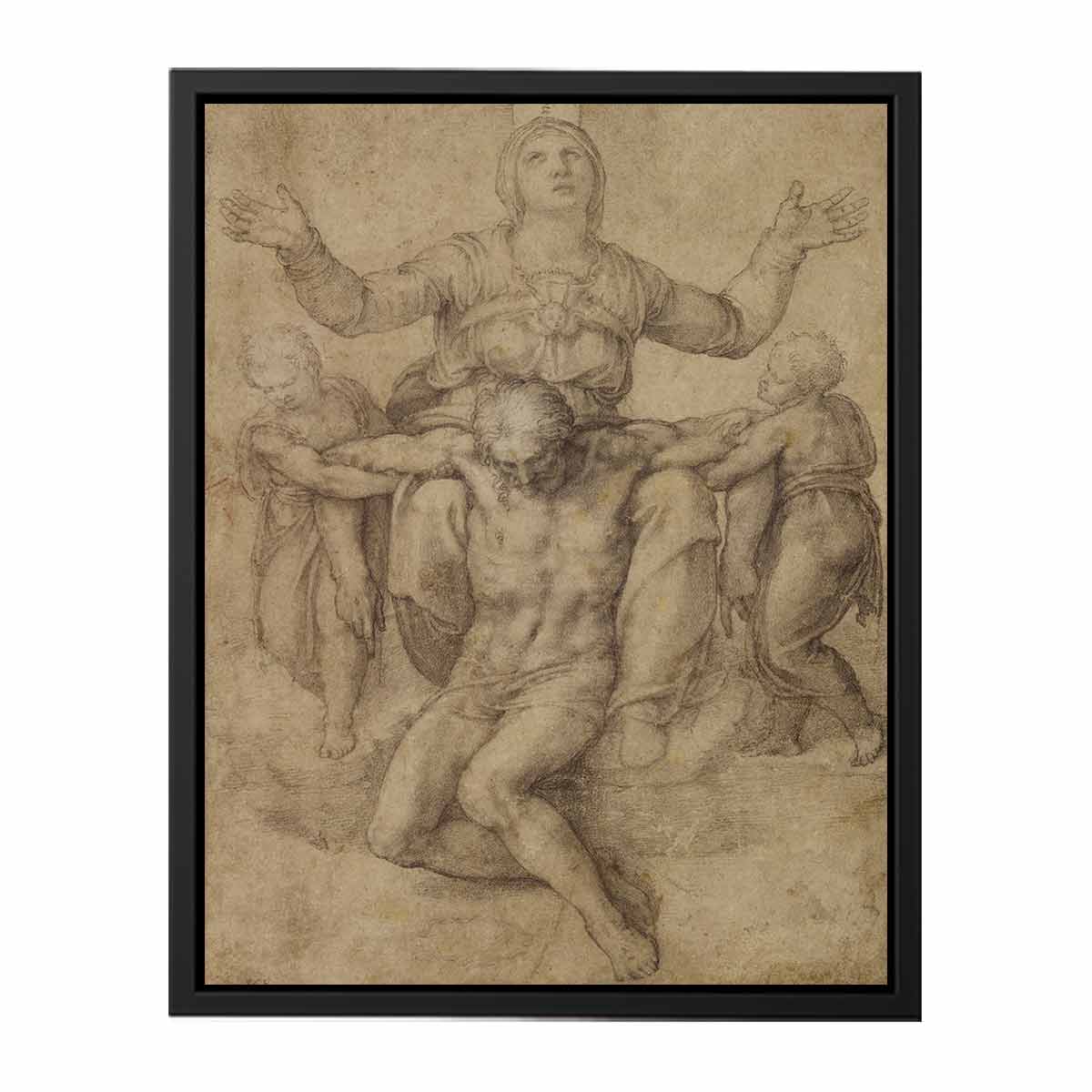Study for the Colonna Pietà By Michelangelo Buonarroti