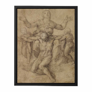 Study for the Colonna Pietà By Michelangelo Buonarroti