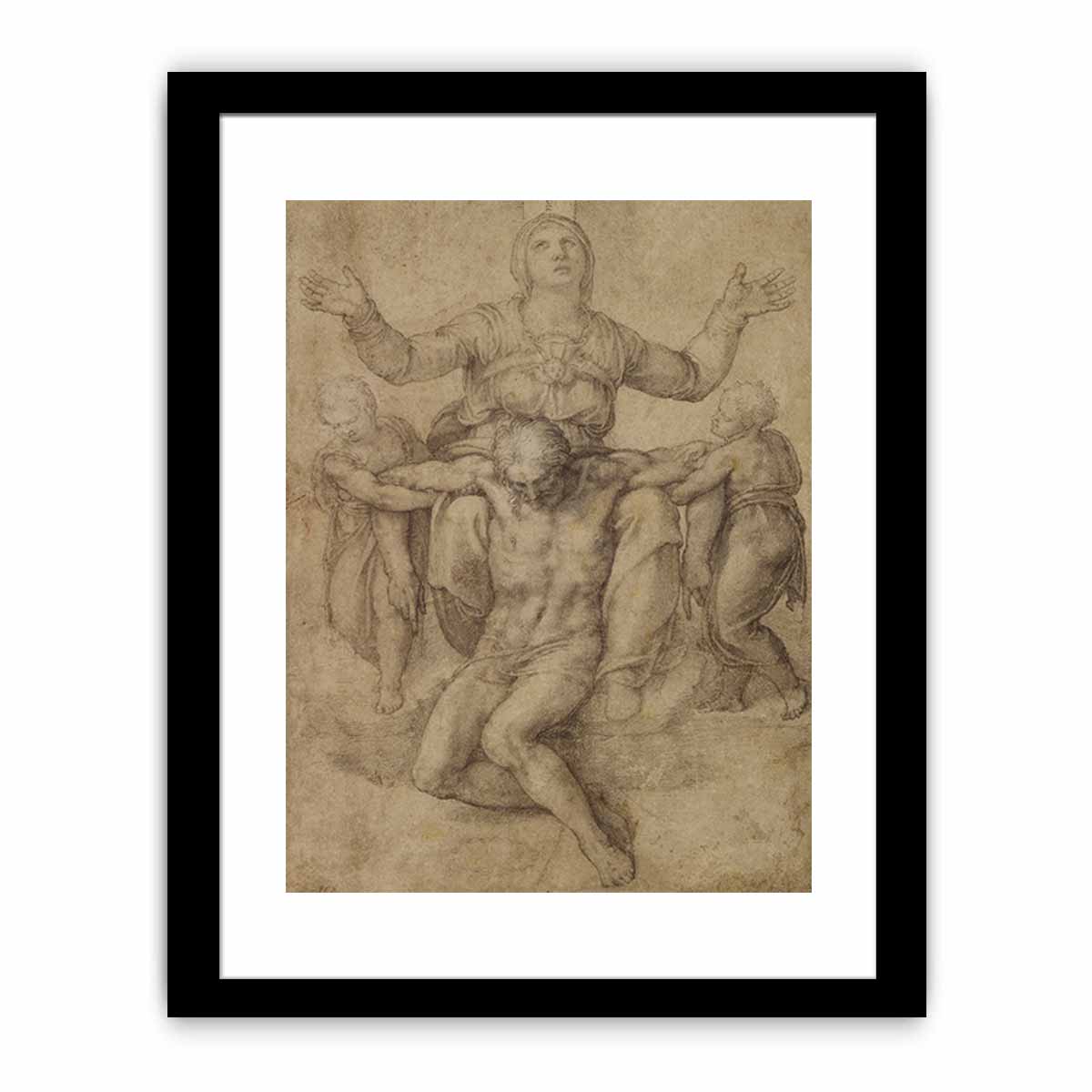 Study for the Colonna Pietà By Michelangelo Buonarroti