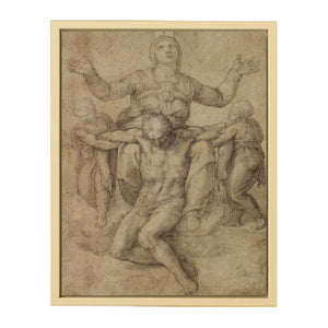 Study for the Colonna Pietà By Michelangelo Buonarroti